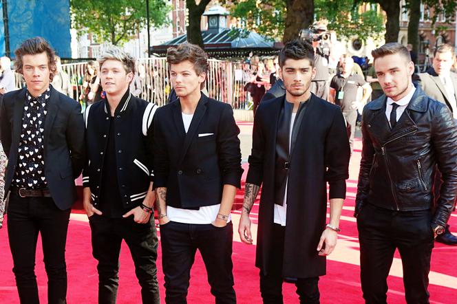 One Direction na czerwonym dywanie