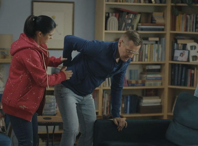 M jak miłość, odcinek 1882. Kinga (Katarzyna Cichopek), Piotrek (Marcin Mroczek)