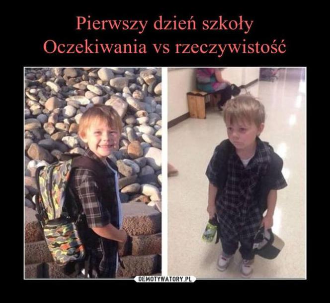 Powrót do szkoły na wesoło. Zobacz najlepsze MEMY
