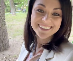 M jak miłość. Kinga (Katarzyna Cichopek) na planie