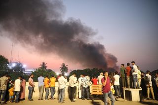 Na lotnisku w Dhace, stolicy Bangladeszu, doszło do pożaru