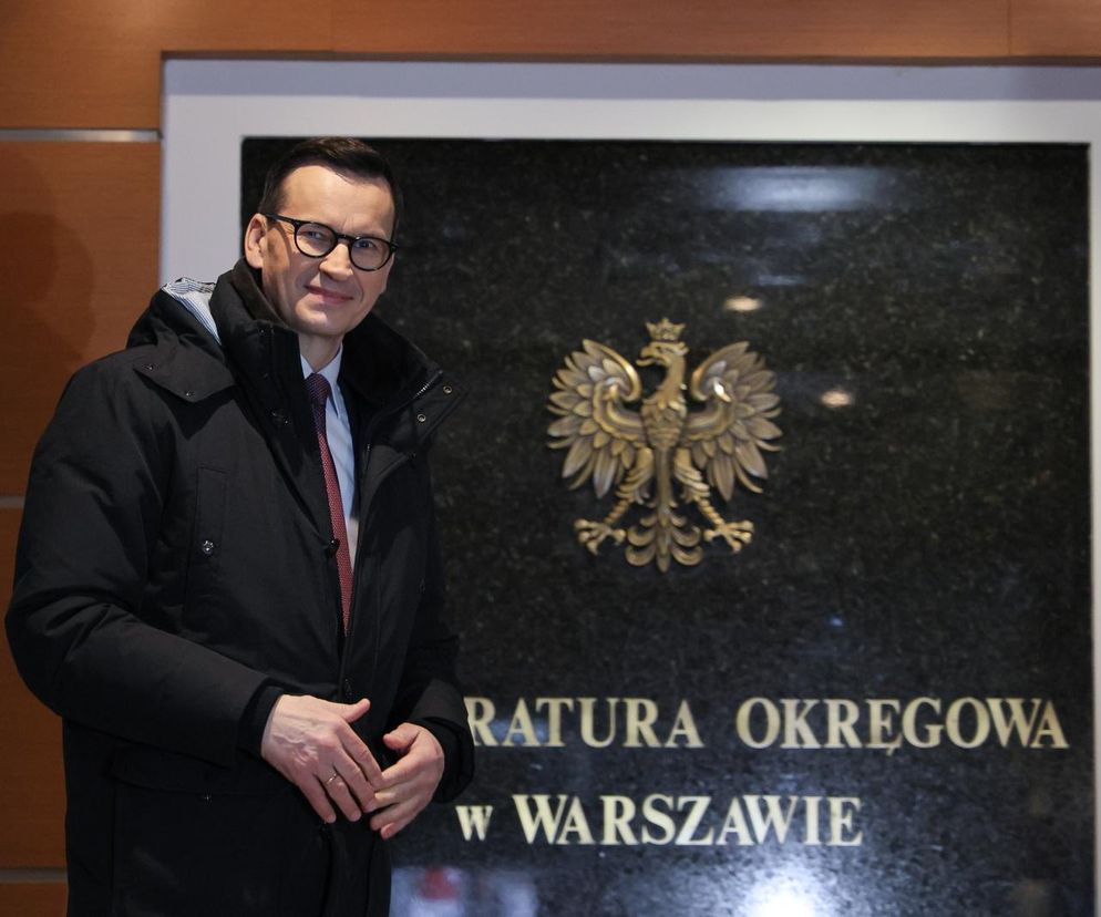 Mateusz Morawiecki w prokuraturze. Ma usłyszeć zarzuty