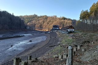 Wielka awaria na tamie w Zagórzu Śląskim. Tauron podjął decyzję o osuszeniu zbiornika Lubachów 