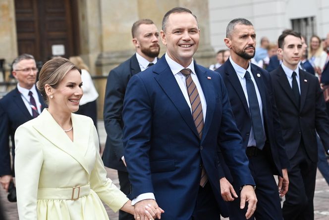 Marta Nawrocka na Dożynkach Prezydenkich