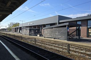 Zmodernizowany dworzec kolejowy w Raciborzu