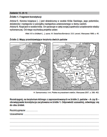 Matura 2021 historia rozszerzona  