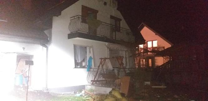 Wybuch w Nowym Kiełbowie. Rodzina bez dachu nad głową. Ruszyła LAWINA pomocy! 