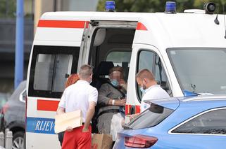 Transportują rannych pacjentów do Polski. Pierwsze zdjęcia z Zagrzebia