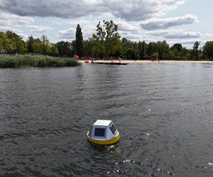 Specjalne boje na jeziorze Dąbie
