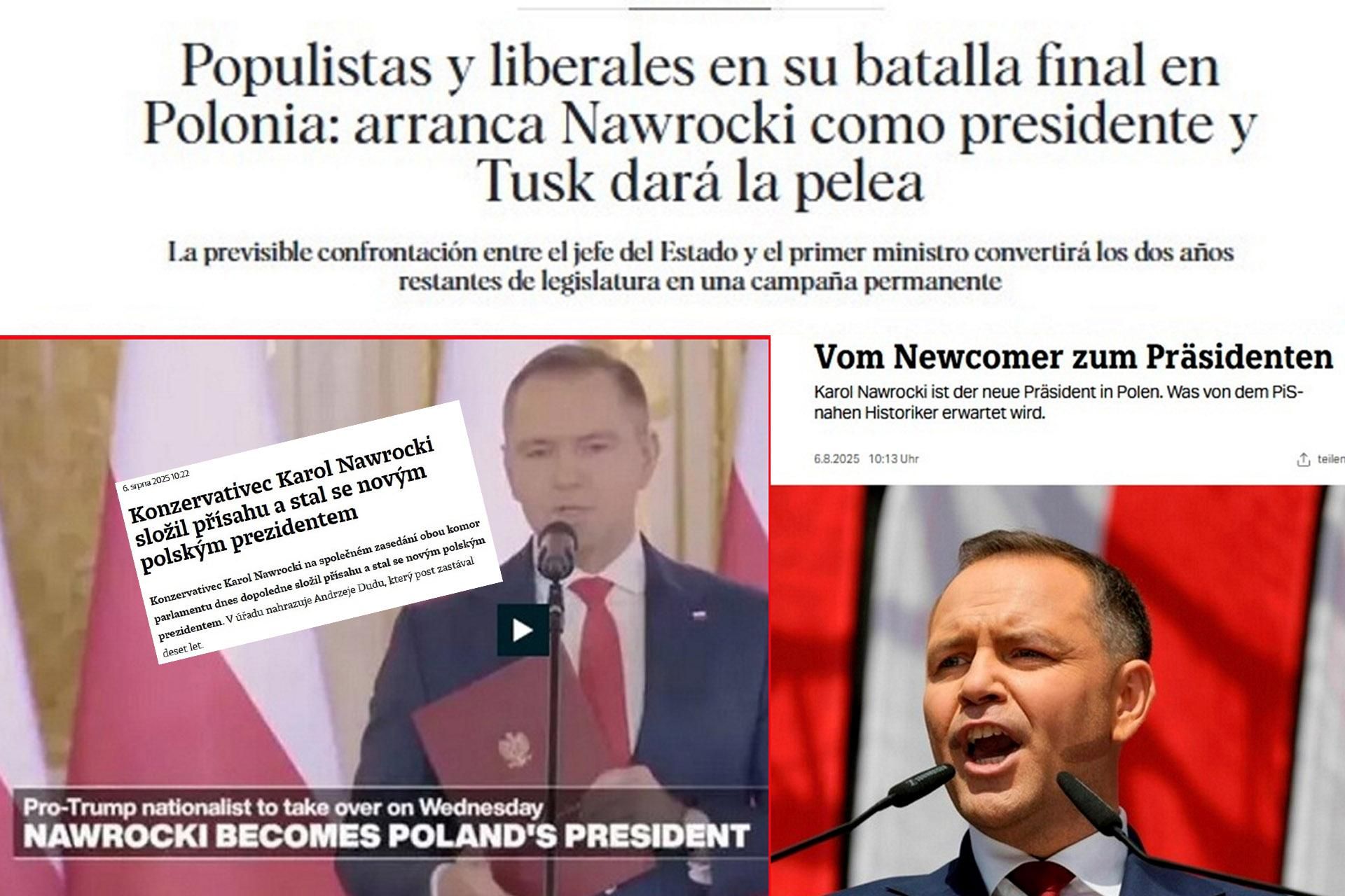 "Ostateczna bitwa w Polsce". Zagraniczne media nie mają złudzeń po zaprzysiężeniu