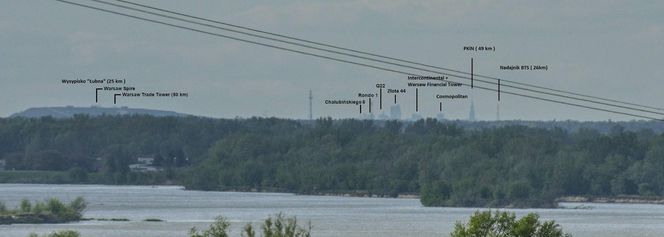 TOP 10 najdalszych widoków Warszawy. To nie są zdjęcia lotnicze, wszystkie zrobiono z poziomu ziemi!