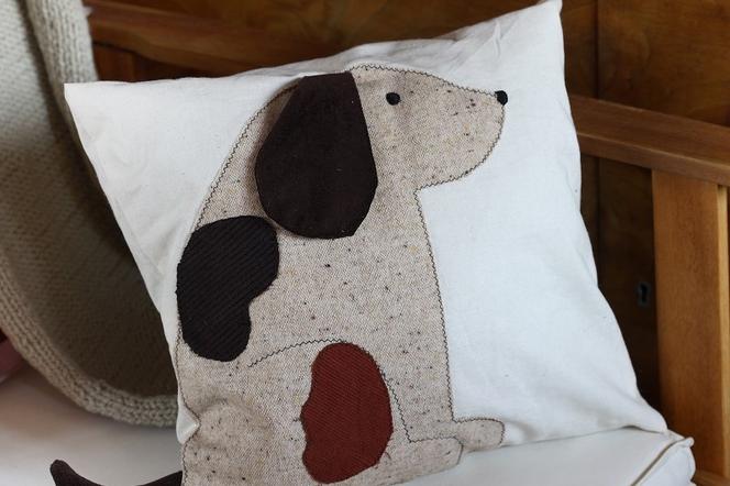 Poduszka w kształcie psa
