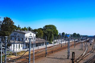 Dworzec kolejowy, Krzeszowice