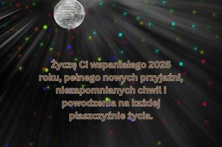 Szczęśliwego Nowego Roku 2025 życzenia i wierszyki