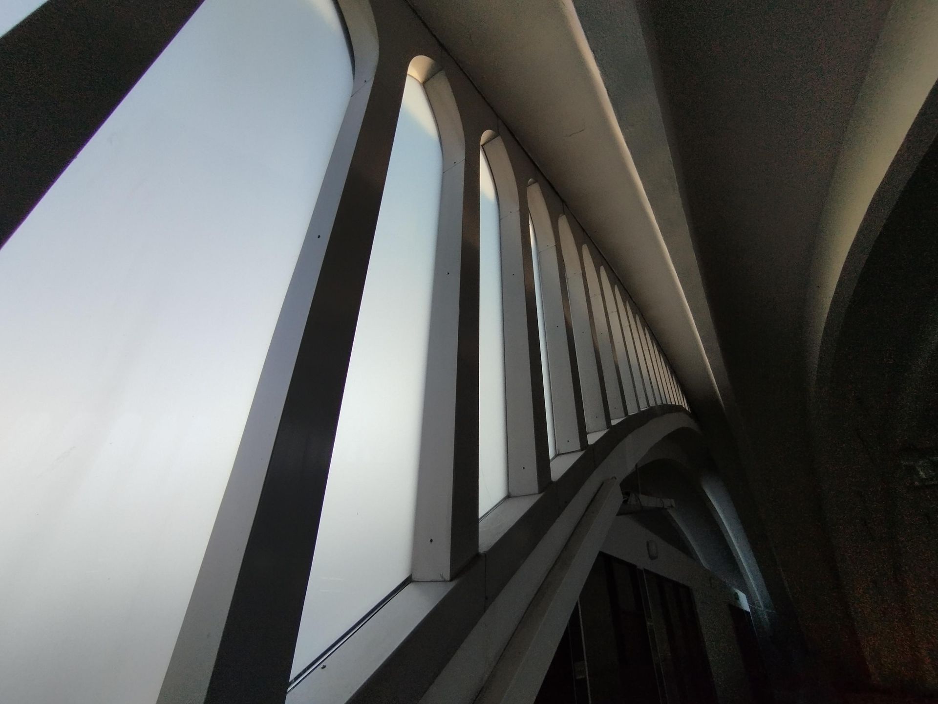 Hala Kopińska w Warszawie - wnętrze