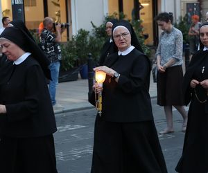 76. rocznica Cudu Lubelskiego. Procesja różańcowa w centrum Lublina