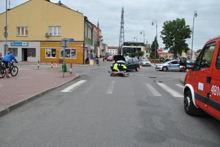 Lubaczów: Zderzenie motocykla z peugeotem. Dwie osoby ranne