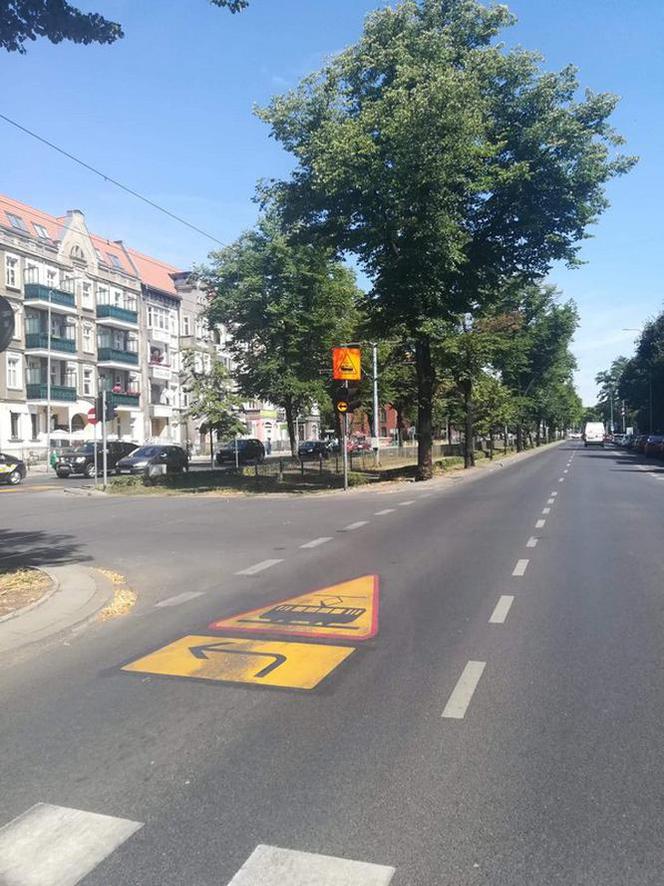 Nowe oznakowania na ulicach Szczecina