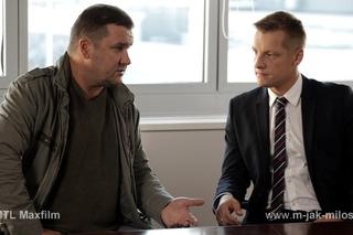 M jak miłość odc. 1112. Romanowski (Robert Wabich), Piotrek Zduński (Marcin Mroczek)