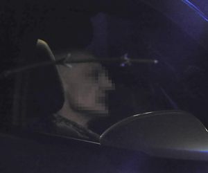 Policyjny pościg ulicami Warszawy. BMW w płomieniach 