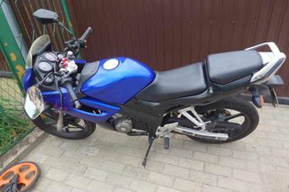 Wypadek w Moraczewie. Motocyklista, który zderzył się z samochodem osobowym, walczy o życie [ZDJĘCIA]