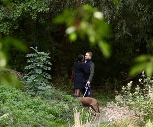 Jacek Ozdoba odpoczywa z żoną po ślubie