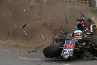 Fernando Alonso - wypadek
