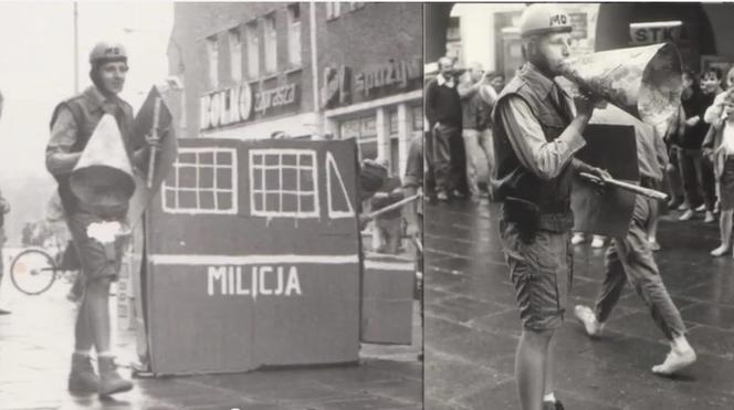 Marek Migalski lansuje się w samym podkoszulku