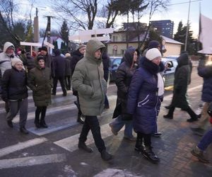 Protest kielczan przeciw budowie S74