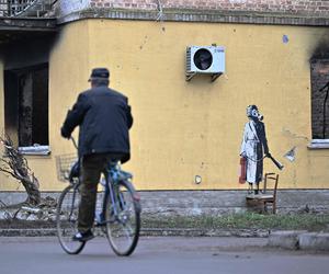 Banksy na Ukrainie