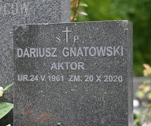 Grób Dariusza Gnatowskiego w jego urodziny