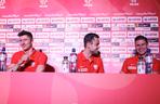 Robert Lewandowski, Łukasz fabiański, Łukasz Piszczek konferencja