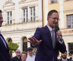 Rafał Trzaskowski poparł Jakuba Kwaśnego w walce o fotel prezydenta Tarnowa