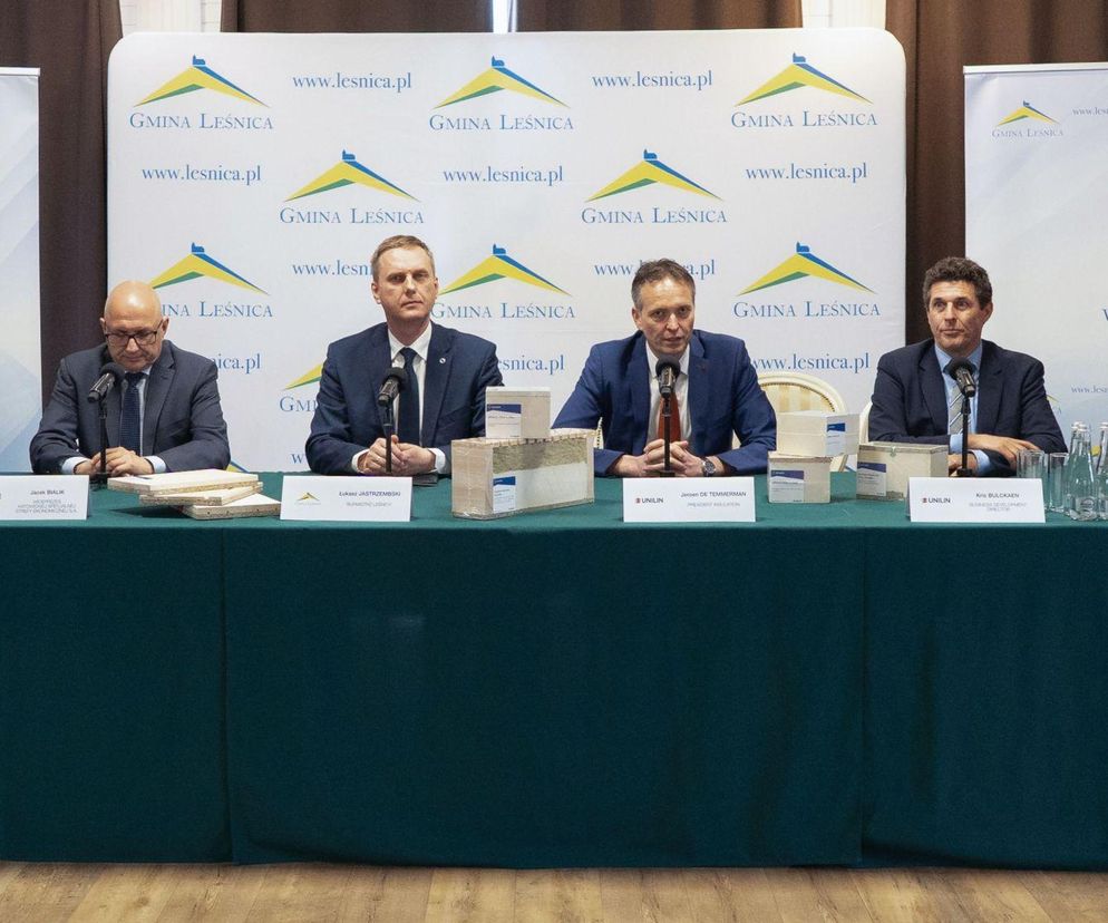 Fabryka płyt izolacyjnych w Leśnicy. Unilin zainwestuje 40 mln euro