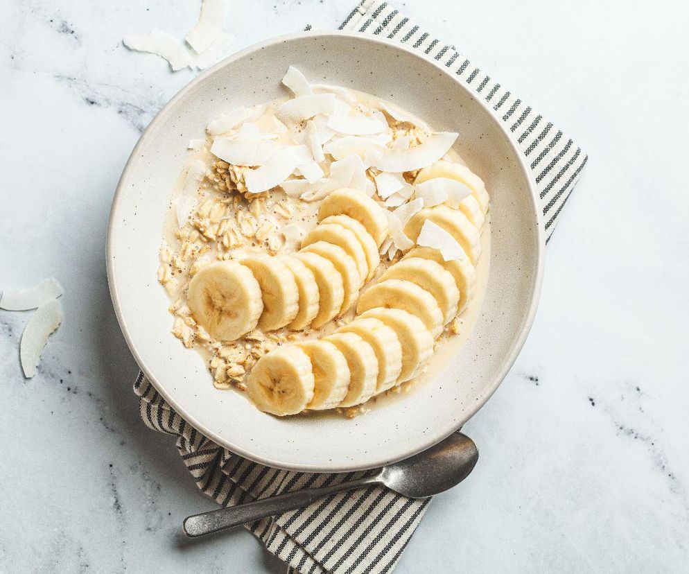 owsianka na mleku kokosowym