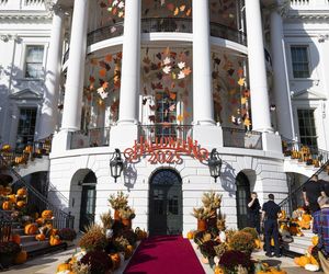 Tłumy na zabawie w Białym Domu. Tak Trump świętował Halloween EPA/JIM LO SCALZO