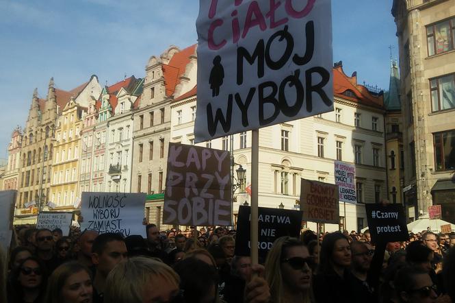 Ostatni czarny protest odbył się we Wrocławiu tydzień temu