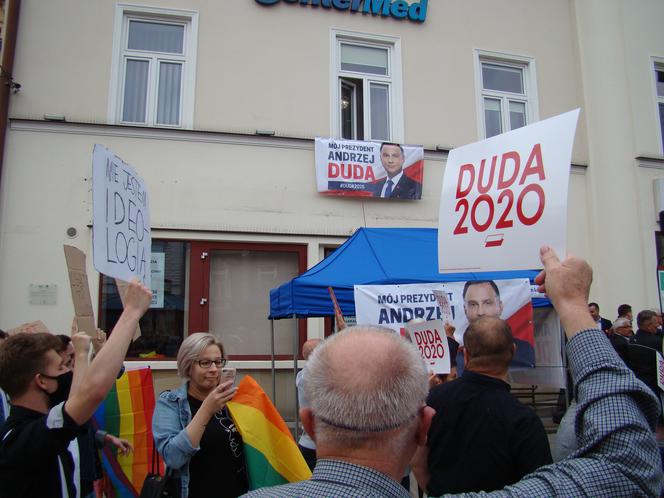 LGBT to nie ideologia - protest podczas wizyty Beaty Szydło