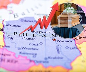  W tych województwach umiera najwięcej osób