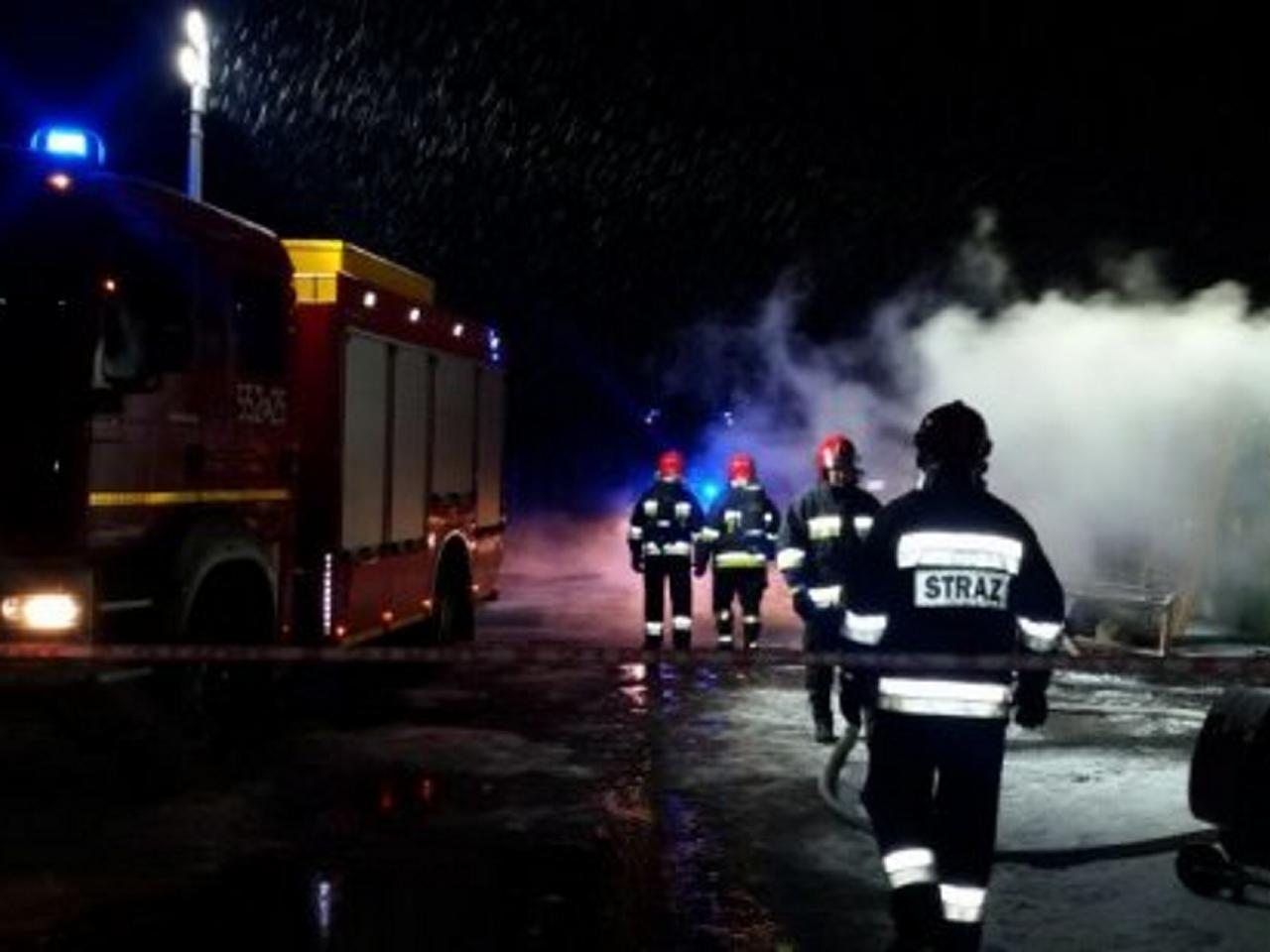 Opolskie: Ewakuacja w Zimnej Wódce. Zakład pracy w ogniu!