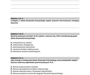 Matura 2025: polski 5.05.2025. Arkusze CKE i odpowiedzi. Poziom podstawowy 1 i 2 część [Formuła 2015]