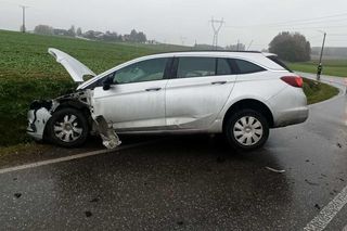 Kraksa w Osieku. Dziecko trafiło do szpitala