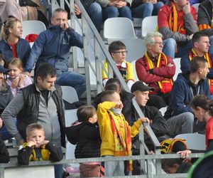 Korona Kielce - Lech Poznań. Zdjęcia kibiców na Exbud Arenie