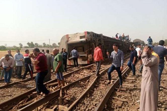 97 rannych w katastrofie pociągu w prowincji Al-Kaljubijja, Egipt