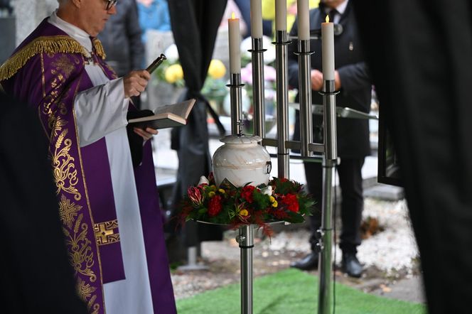 Elżbieta Zającówna -wyjątkowy wieniec na pogrzebie