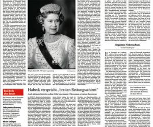 Brytyjskie i światowe okładki po śmierci Elżbiety II. Tak świat płacze po śmierci. Galeria