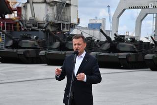 Abramsy są już w Polsce. Najlepsze czołgi świata wpłynęły do portu
