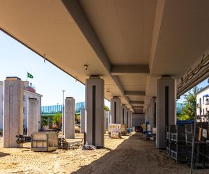 Remont wiaduktów Trasy Łazienkowskiej w Warszawie