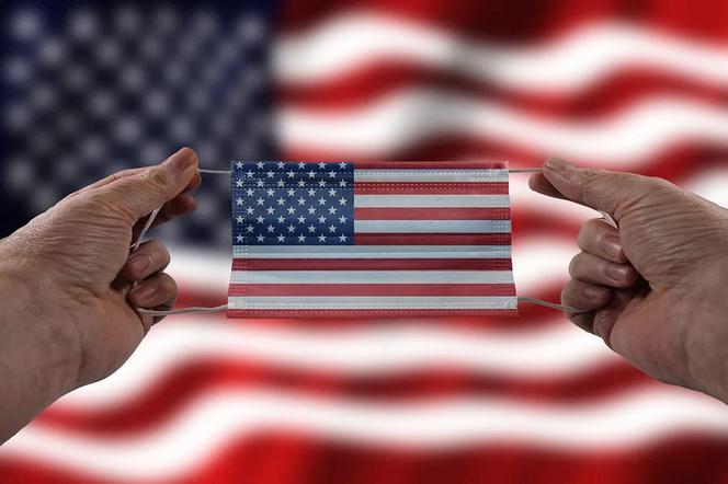 USA-flaga-covid-maseczka