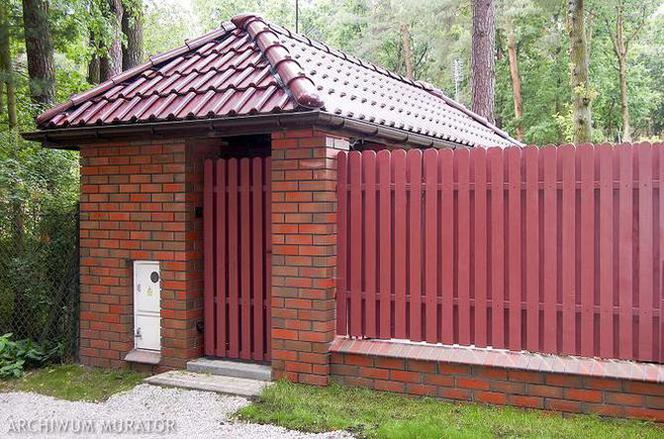 Płot ogrodowy